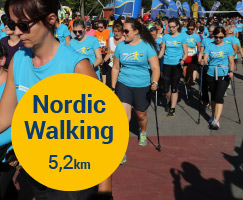 NÖ Fraunenlauf Strecken Nordic walken